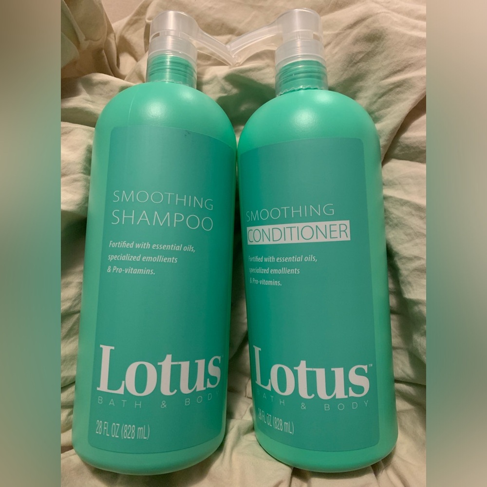✨⚡️💥Lotus Smoothing Shampoo &Conditioner W/t Essential Oils Pro-Vit. No Paraben